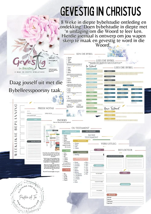 Gevestig in Christus™ — ’n Begeleide Bybeljoernaal vir Kinders (8 Weke